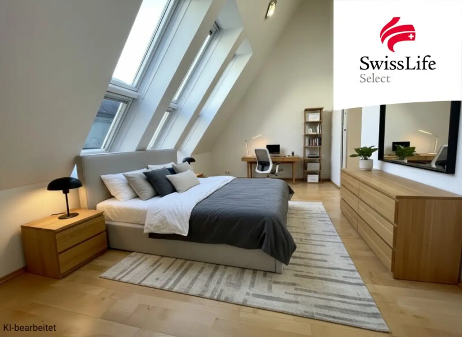 Besondere Penthousewohnung mit begehbarem Kleiderschrank & Südost-Terrasse