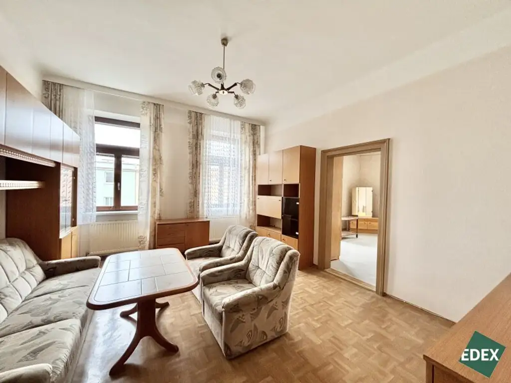 Sanierungsobjekt mit Parkblick – 2 Zimmer in 1140 Wien