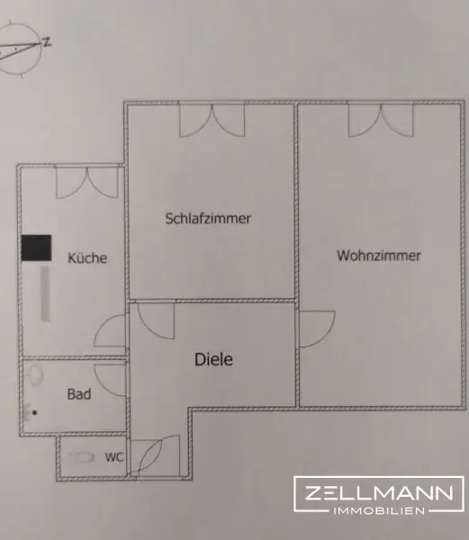 Helle 2-Zimmerwohnung mit idealer Anbindung – Nähe U6 Niederhofstraße & Meidlinger Hauptstraße | ZELLMANN IMMOBILIEN