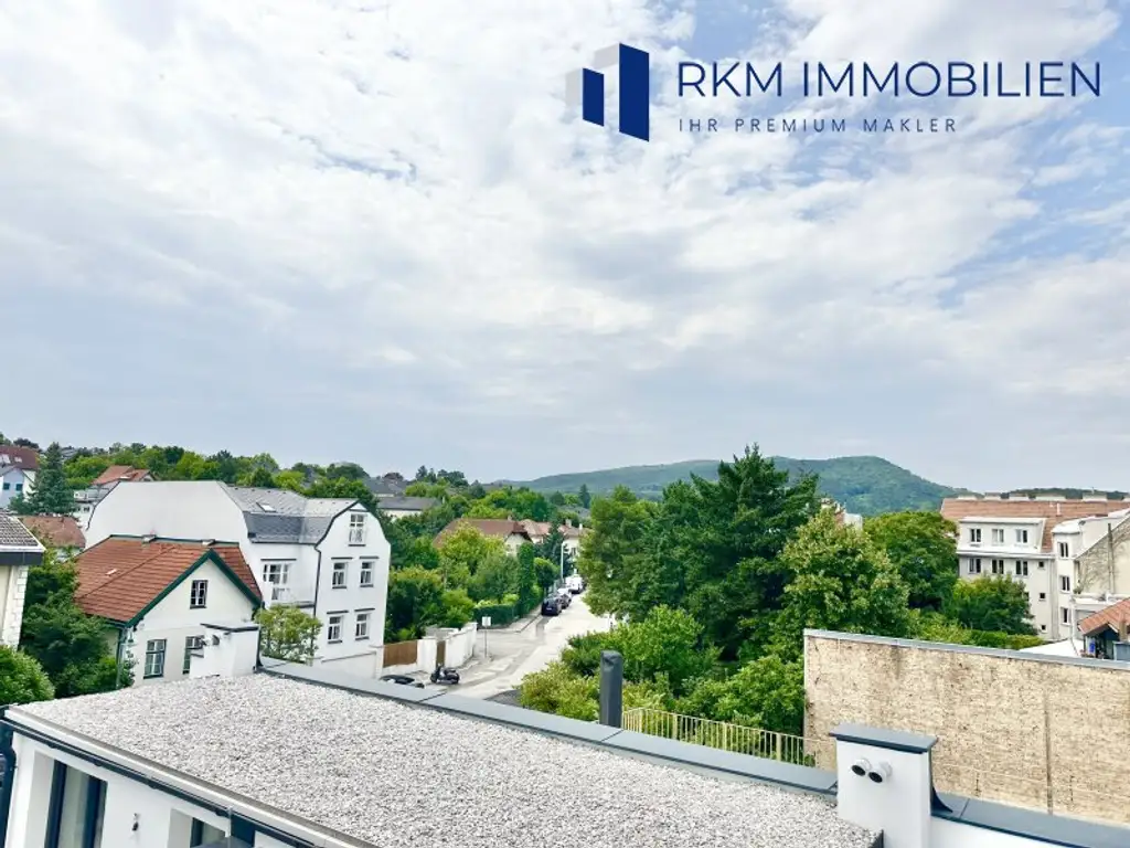 Neubau-Reihenhaus mit Garten und Dachterrasse, nahe dem Wienerwald