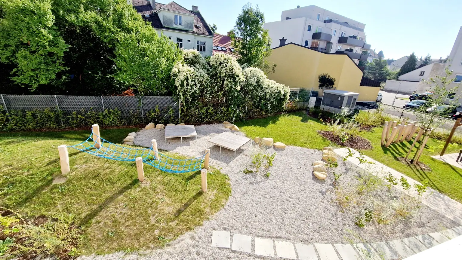 Spielplatz in der Anlage
