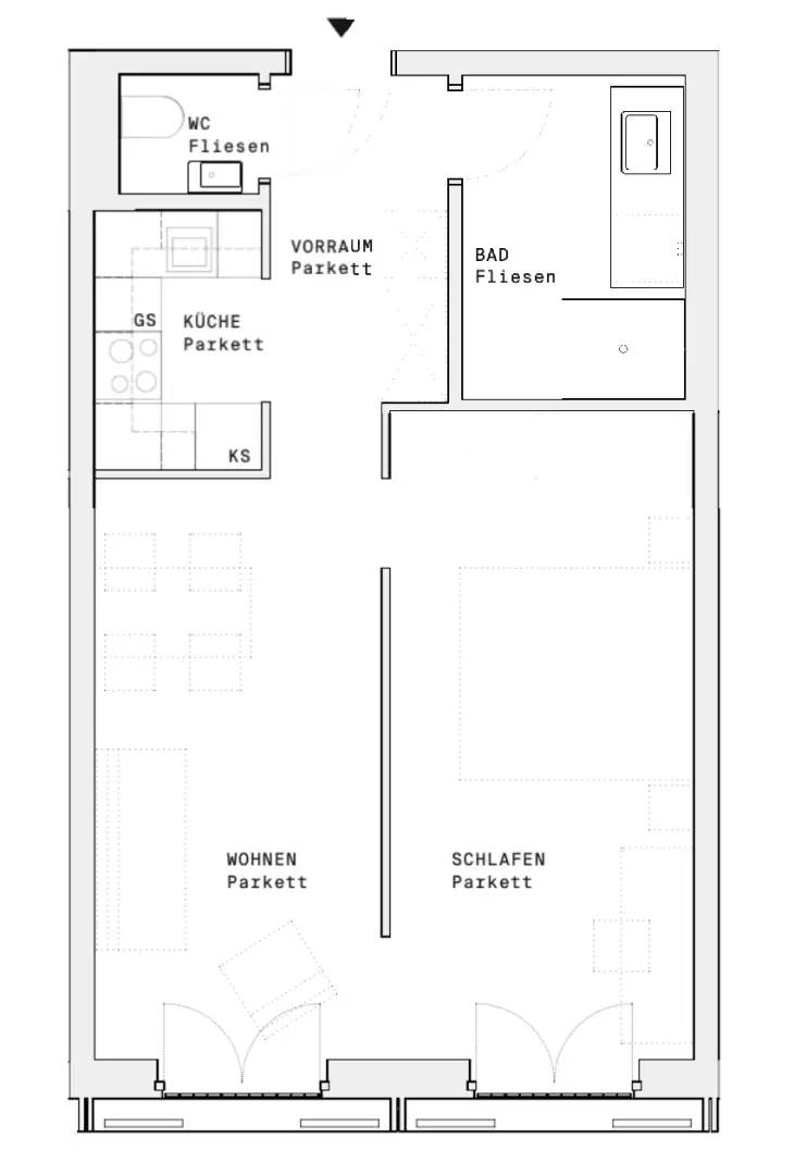 DC-FLATS: High-End-Apartment bei der UNO-City!! ERSTBEZUG!!