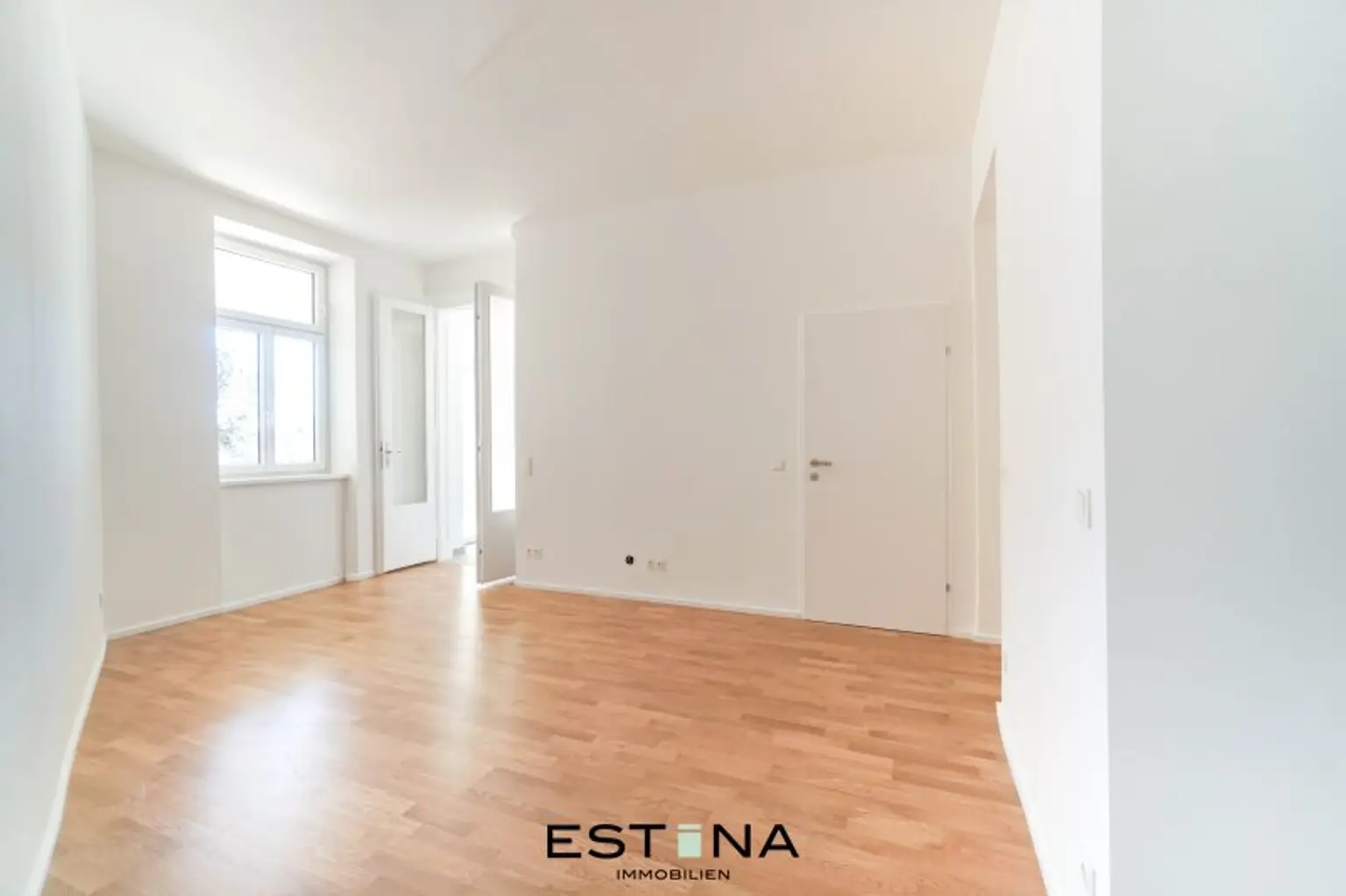 Stilvolle 3-Zimmer-Wohnung mit separater Küche in begehrter Grünruhelage nahe Gustav-Klimt-Park