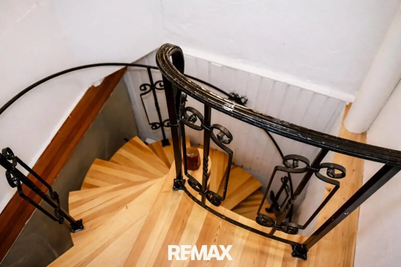 Elegante Wendeltreppe