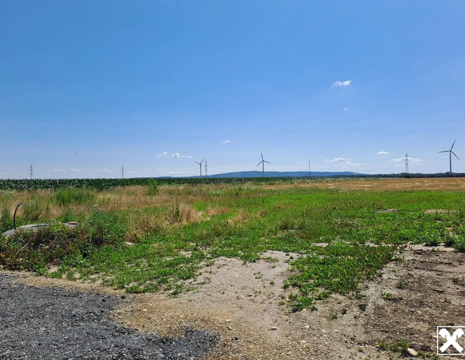 Baugrundstück am Feldesrand