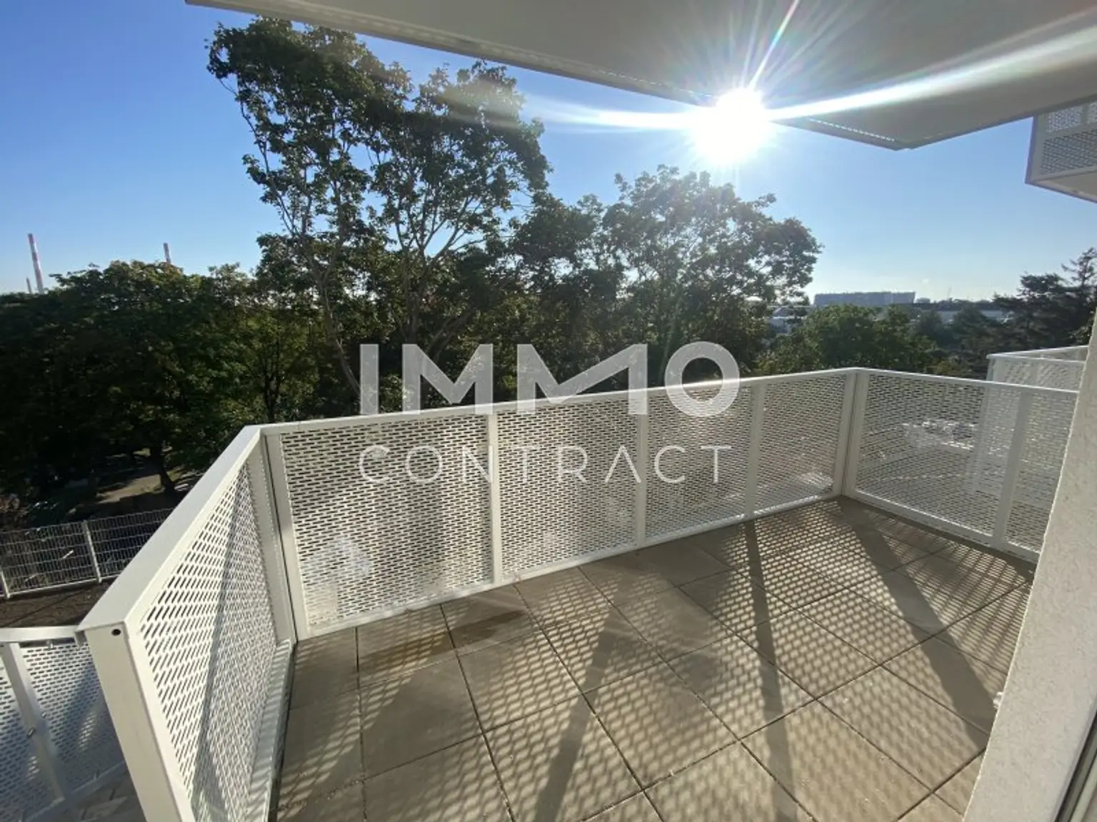 Terrasse auf Wohnebene