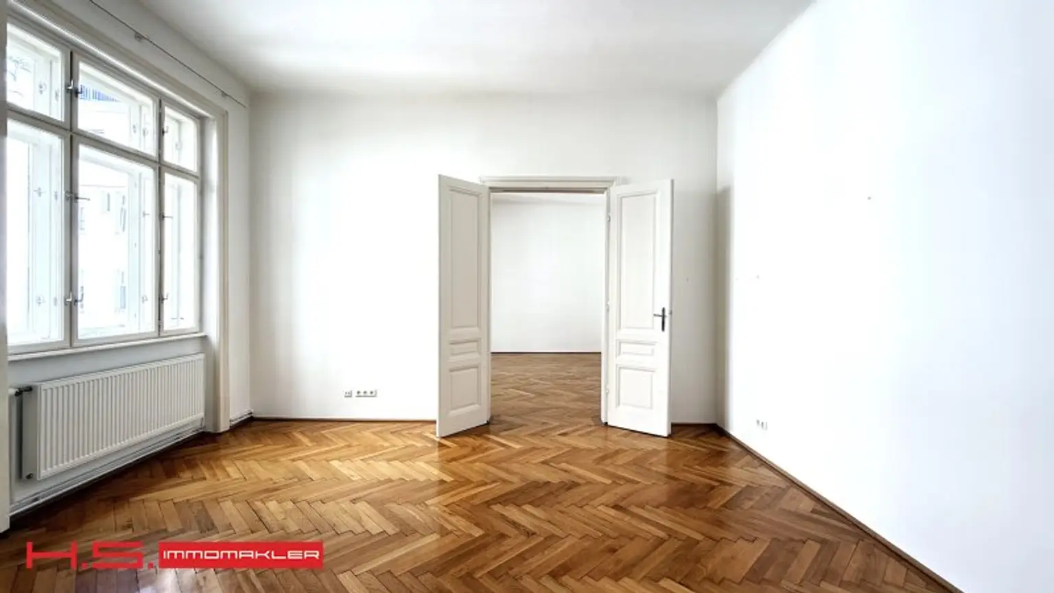 GRÜNDERZEITJUWEL - STILWOHNUNG IN SUPERLAGE - PERFEKTER  GRUNDRISS MIT GRÜNBLICK - 3. WOHNETAGE