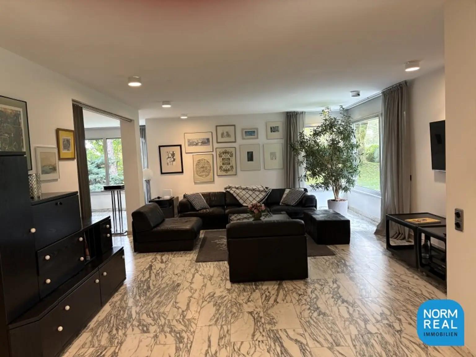 Exklusiv möblierte Gartenwohnung in Grinzing