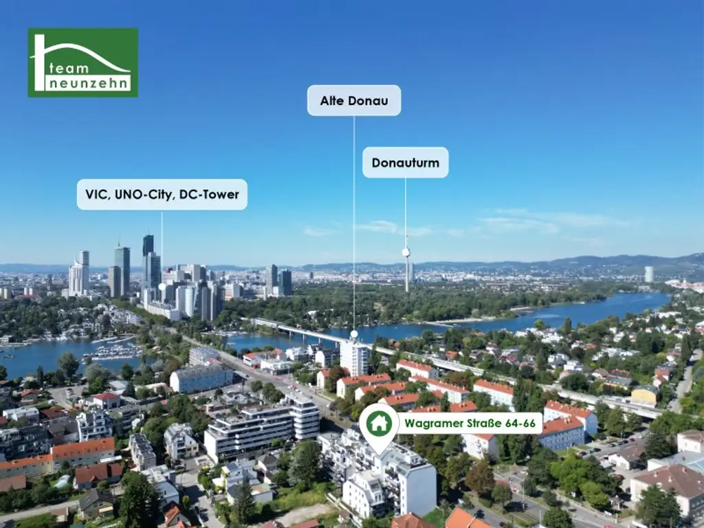 INVESTORENTRAUM - Anlegerwohnungen auf Baurechtsgrund in hervorragender Lage beim Donauzentrum / U1 / Alte Donau. - WOHNTRAUM