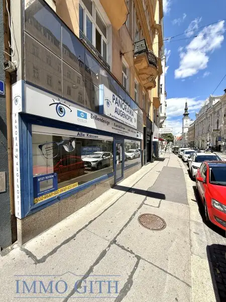 IHRE CHANCE IN DER TABORSTRASSE – REPRÄSENTATIVES GESCHÄFTSLOKAL MIT 196 M² GNF ZU MIETEN!