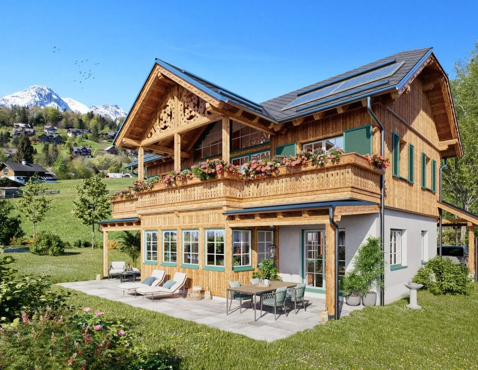 **Wohnen in Altaussee** traumhafte Landhausvilla mit individueller Gestaltungsmöglichkeit!