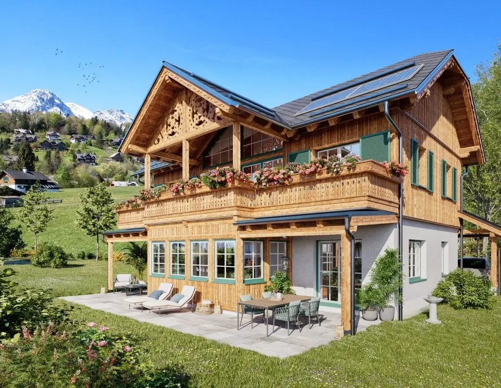 **Wohnen in Altaussee** traumhafte Landhausvilla mit individueller Gestaltungsmöglichkeit!