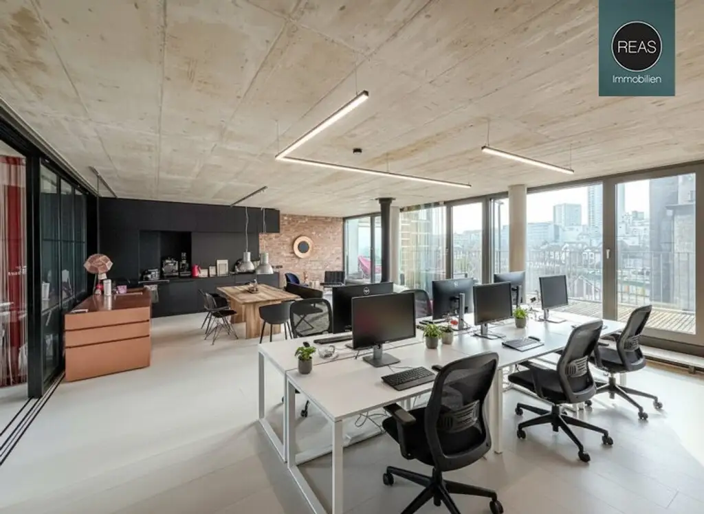 Atemberaubendes Penthouse Loft in der Brotfabrik Wien!