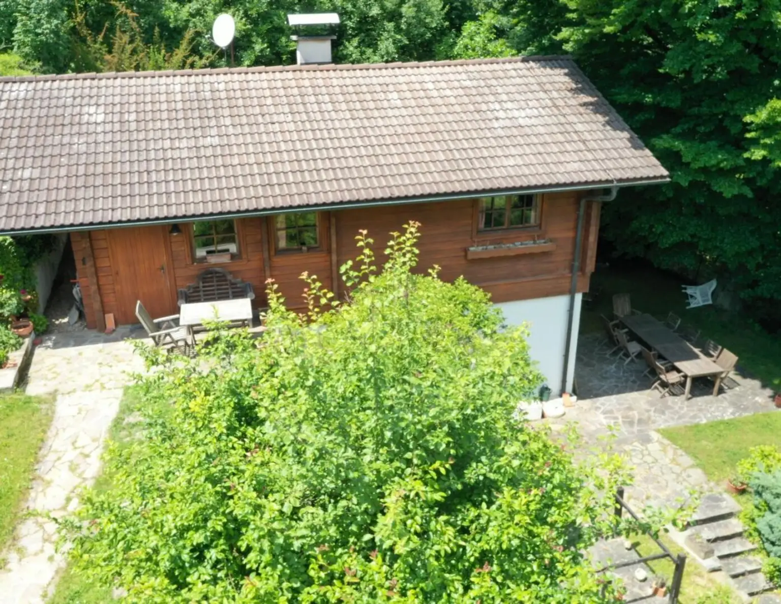 Absolute Rarität nähe Gablitz und Purkersdorf, Waldlage, 3068m² Grundstück, Doppelcarport, Ruhelage, letztes Haus in Sackgasse,