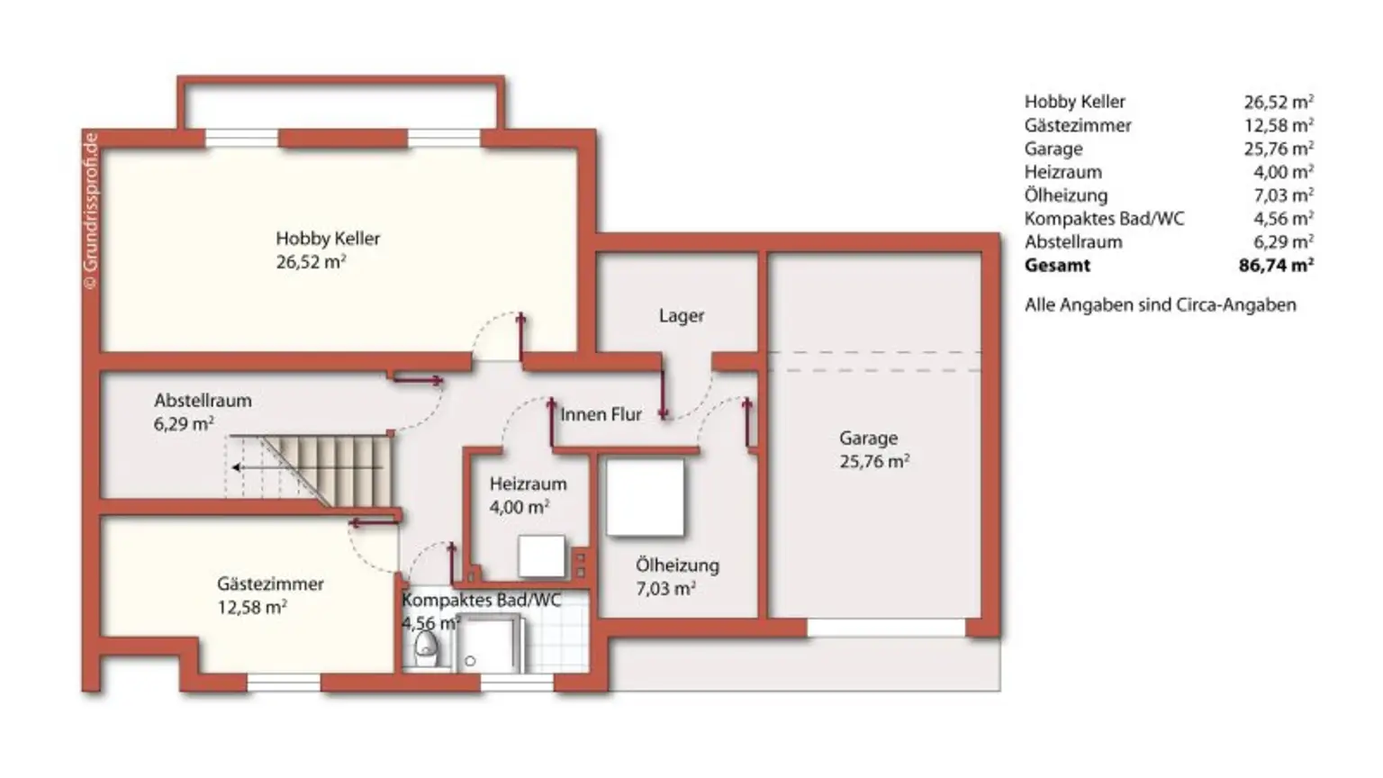 ca. 160m² NFL | Einfamilienhaus im Grünen | große Garage & Keller | Renovierungsbedarf