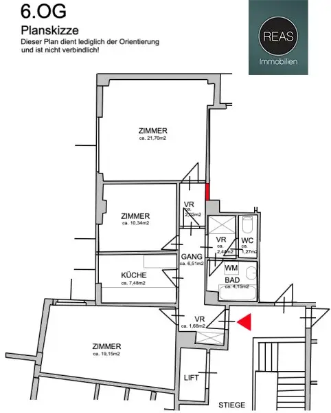 Wohnungspaket in Top-Innenstadtlage! 2 nebeneinander liegende Wohnungen mit 2 Loggien, neuen Fenstern und unverbautem Traumblick!