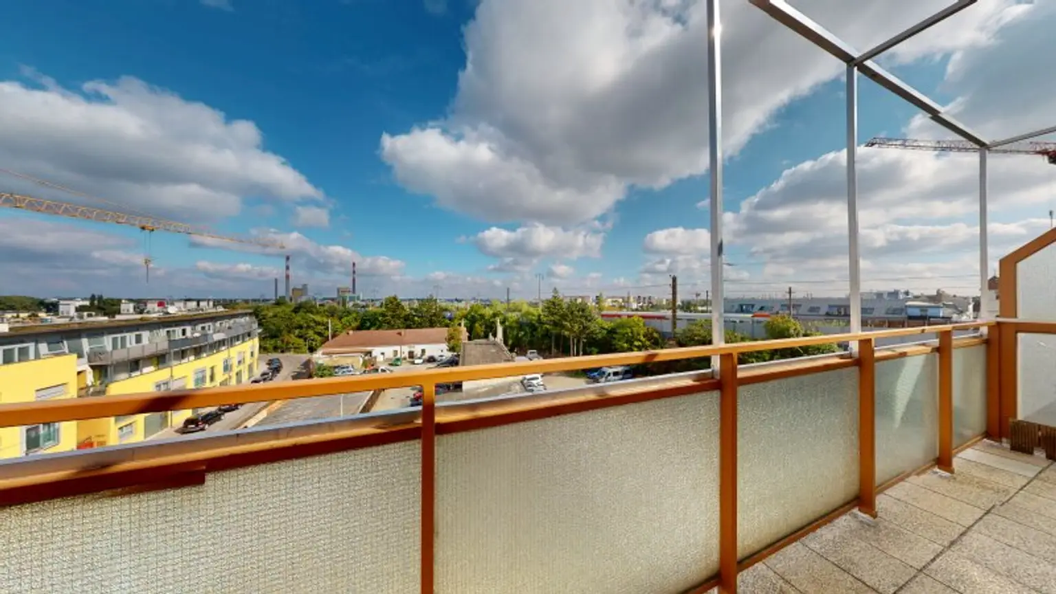 Dachterrasse mit Fernblick | Direkt bei U+S-Bahn | Raumwunder