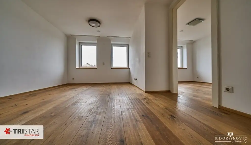 NEU! • U6 JÄGERSTRASSE • 15 NEUBAU DACHGESCHOSSWOHNUNGEN • FÜR ANLEGER UND EIGENNUTZER • EIGENTUM • 1200 WIEN •