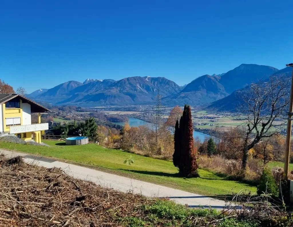 Baugrund - Blick ins Rosental-Kärnten - Hanglage