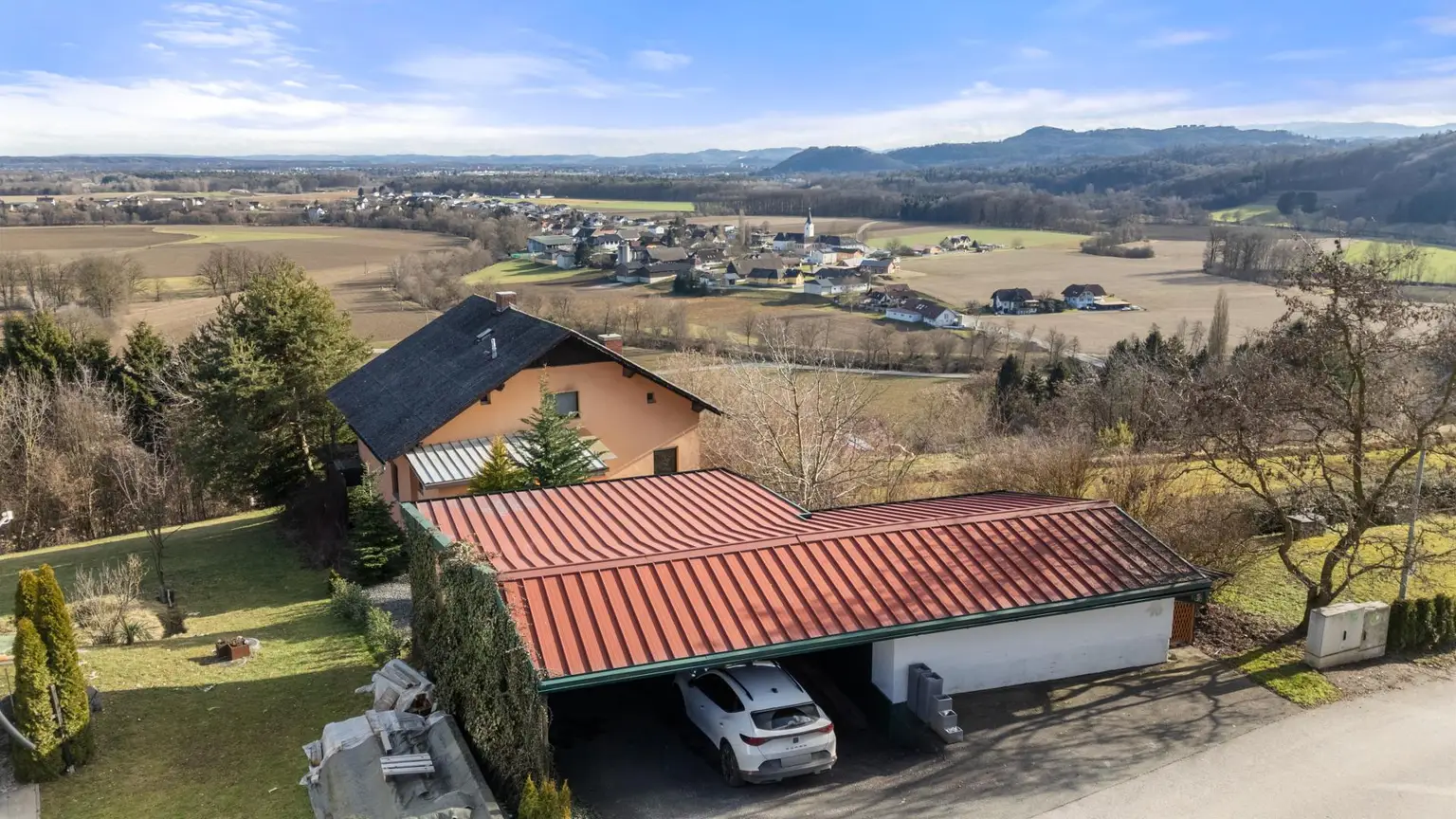 Sicht Richtung Süden