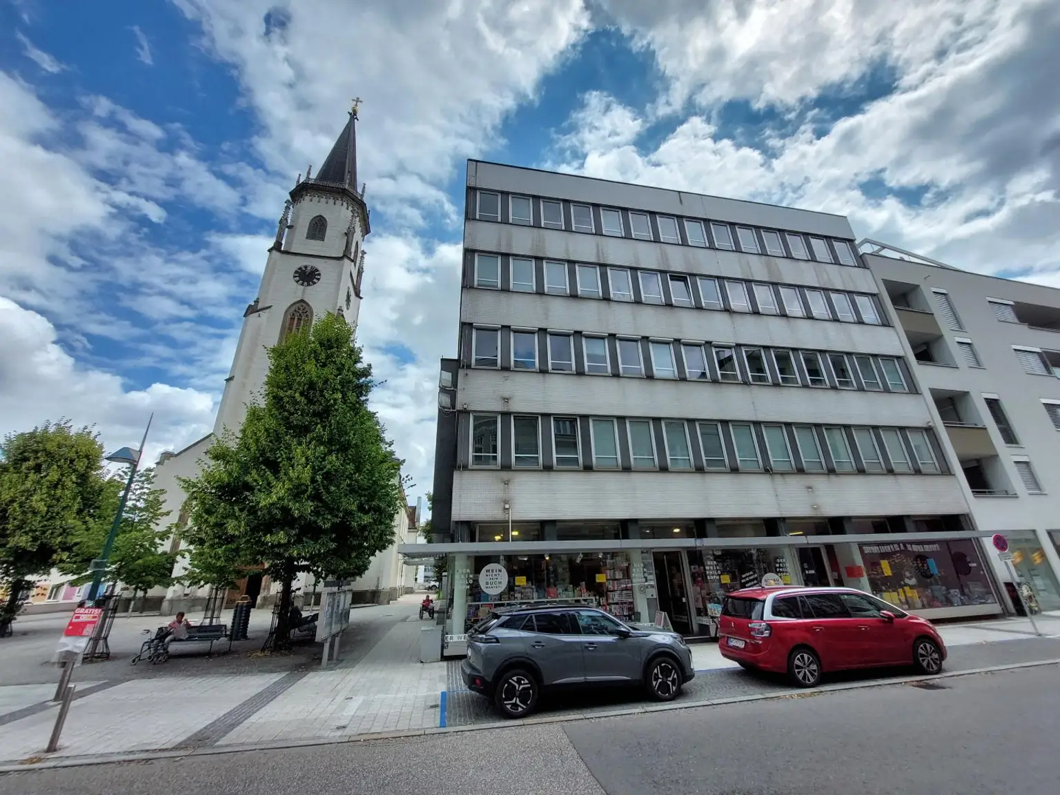 2 Zimmer Büro im Cordatushaus Wels zu mieten (3.OG)