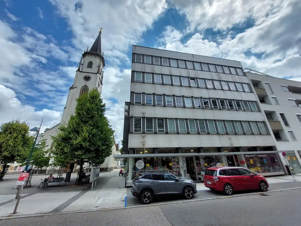 2 Zimmer Büro im Cordatushaus Wels zu mieten (3.OG)