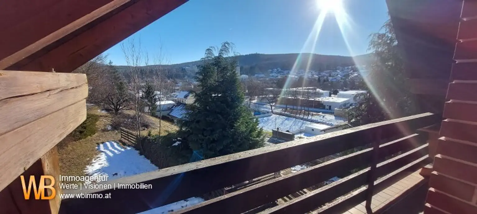 Fernblick 3 Geschoße, über 200m² WNFL + 100m² Lager + 4300m² Eigengrund