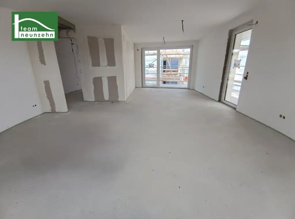 Privatsphäre und viel Platz! 4-Zimmer-Wohnuntraum mit 2 Bädern und 2 großen Außenflächen! Klimaanlage und Sonnenschutz inklusive! FLORIANI – Quartier am Tullnerfeld