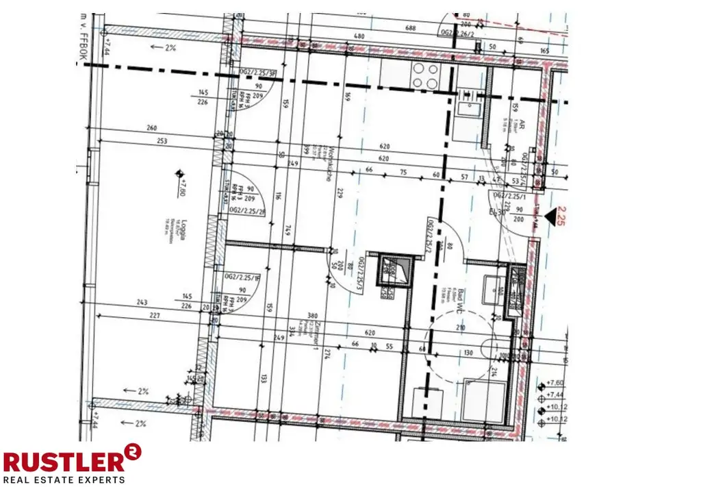 Grundriss 73 Top 2.8