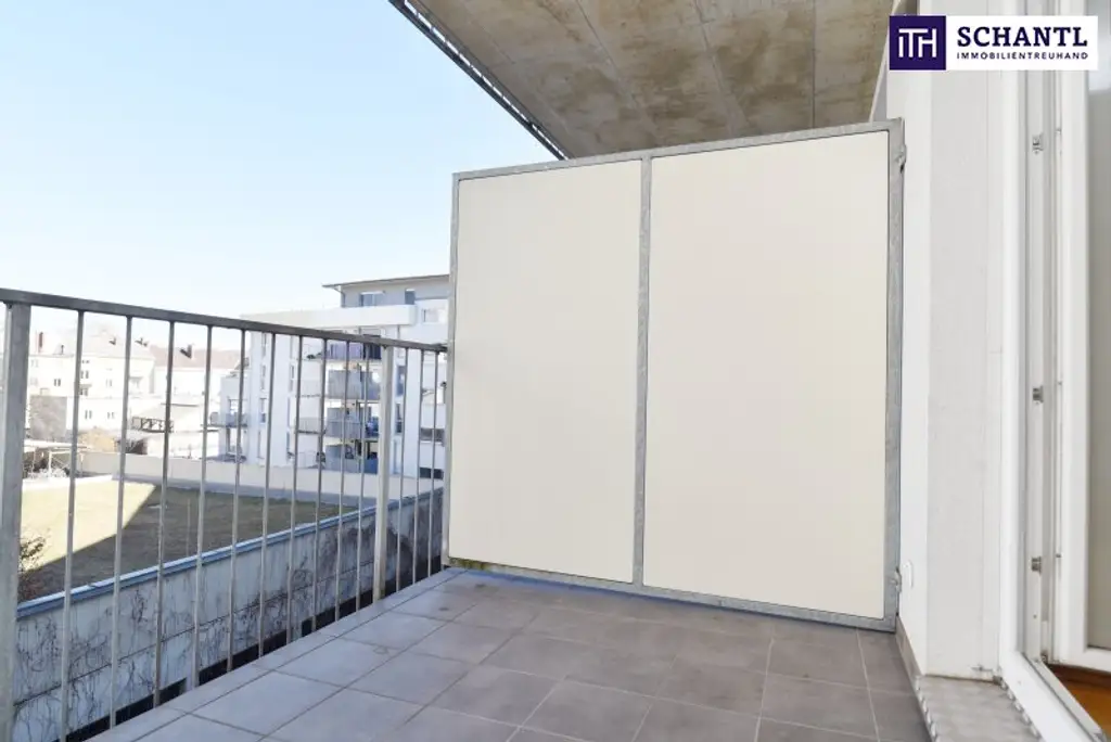 RUHIGE Innenhof-Eckwohnung, toll geschnitten, hell und freundlich, mit sensationell niedrigen Heizkosten - Erdwärme!