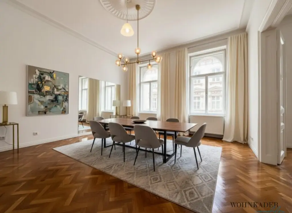Stilvolle 5-Zimmer-Altbauwohnung in der Lindengasse