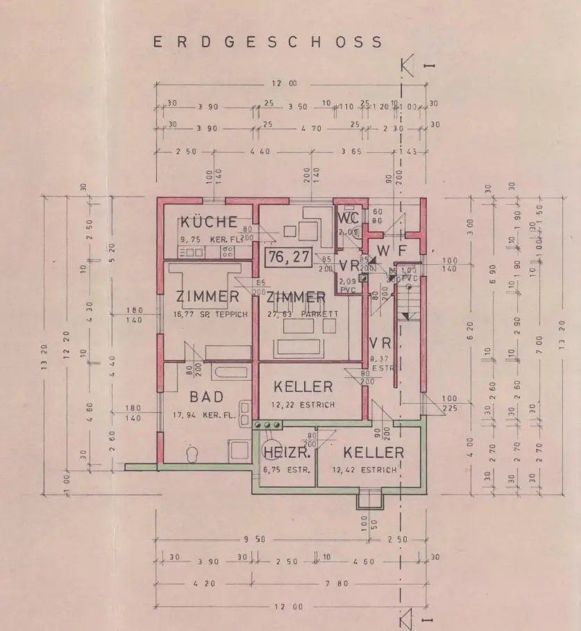 Grundriss Erdgeschoss