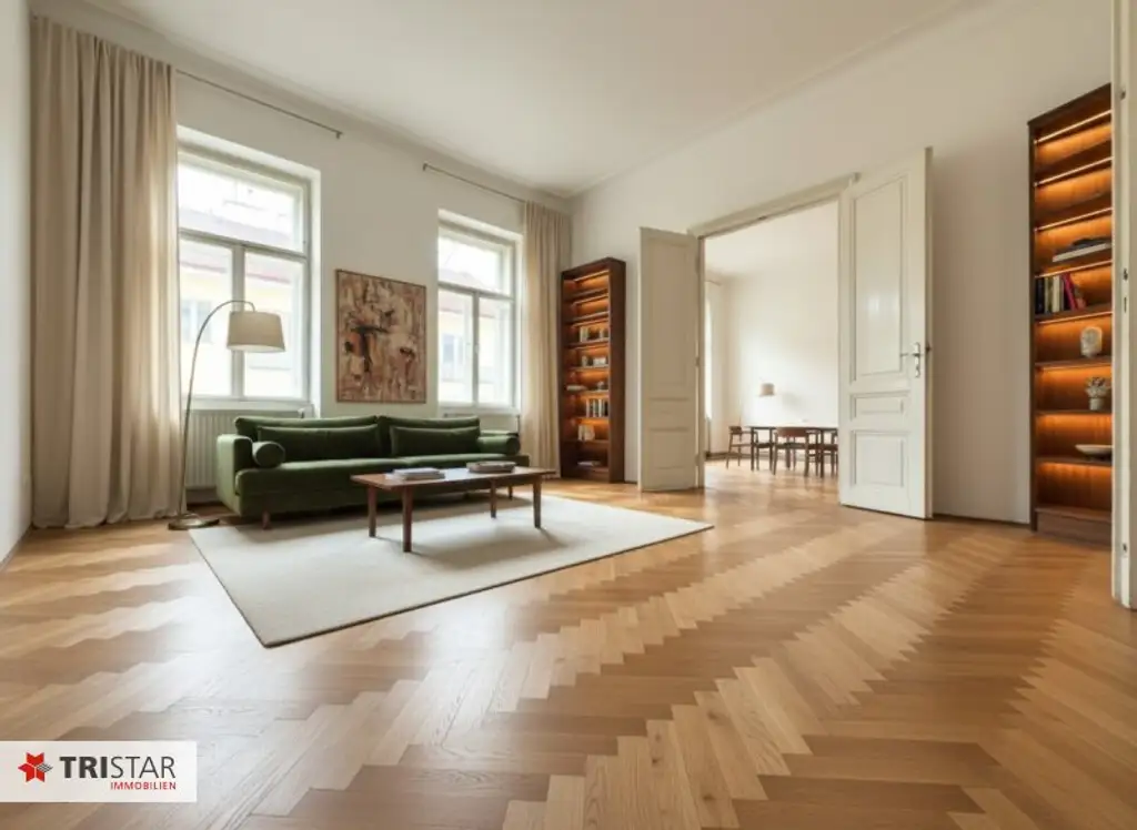 TOP::: WUNDERSCHÖNE KLASSISCHE ALTBAUWOHNUNG IN SEHR GUTER LAGE ZUM SANIEREN – TOP GRUNDRISS – Kauf in 1060 Wien:::