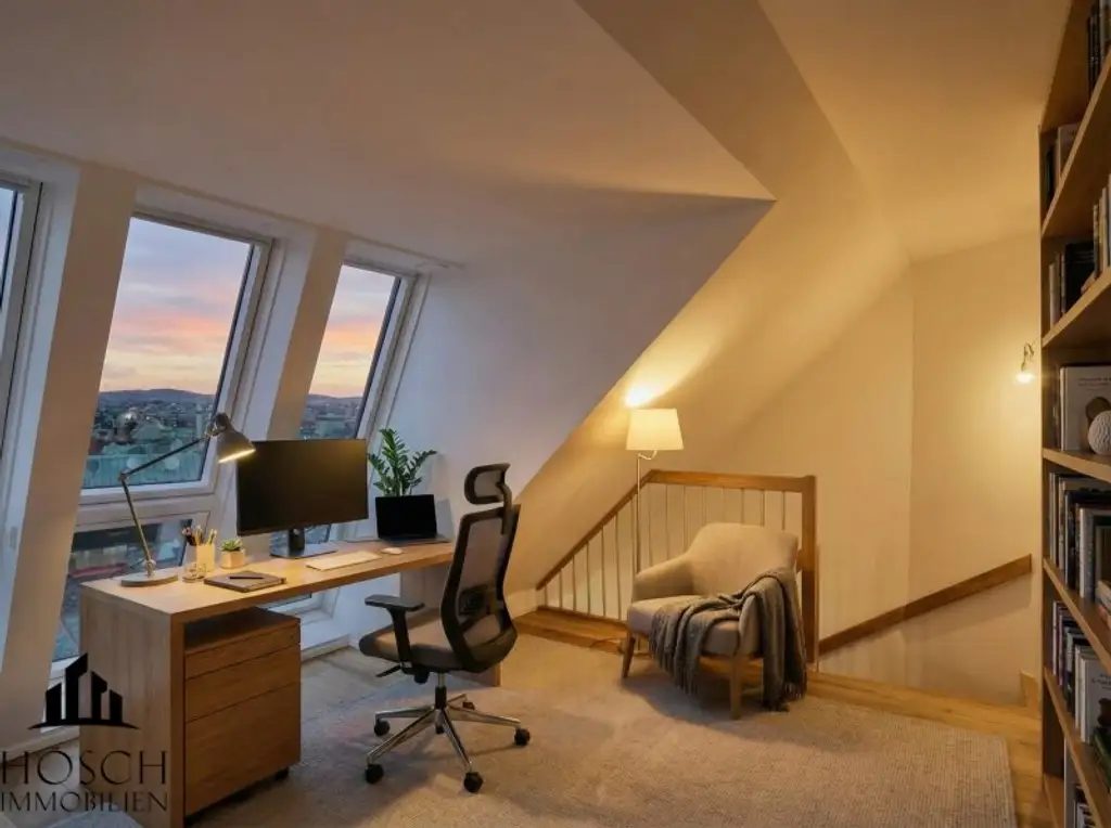 Exklusive Dachgeschosswohnungen in Margareten