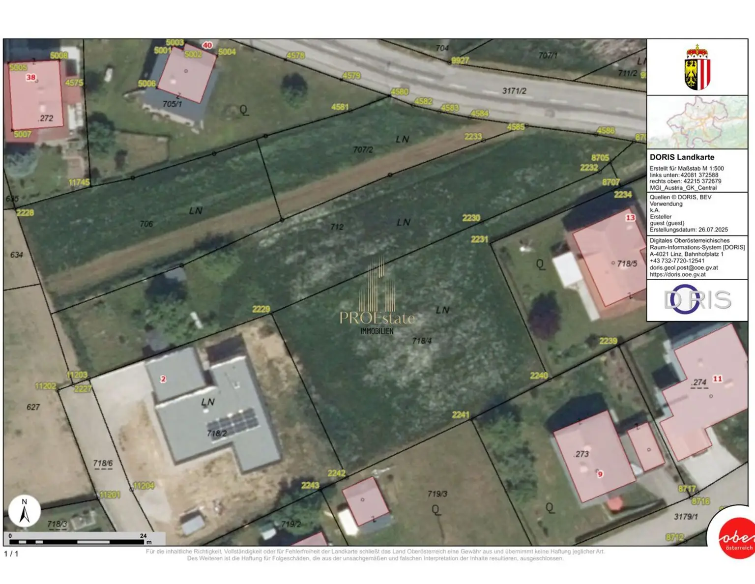 Traumhaftes Baugrundstück in Lembach: 1400 m² für Ihr Eigenheim um nur 69.000 €!