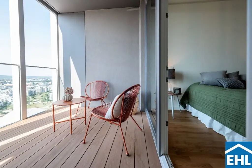 Erstbezug – 3-Zi.-Wohnung mit Rooftop Pool & Sauna