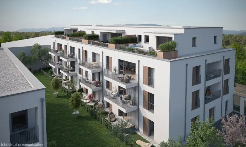 Neubauprojekt  Wohnhausanlage SCHÖN | DORF | BLICK  - Vöcklabruck