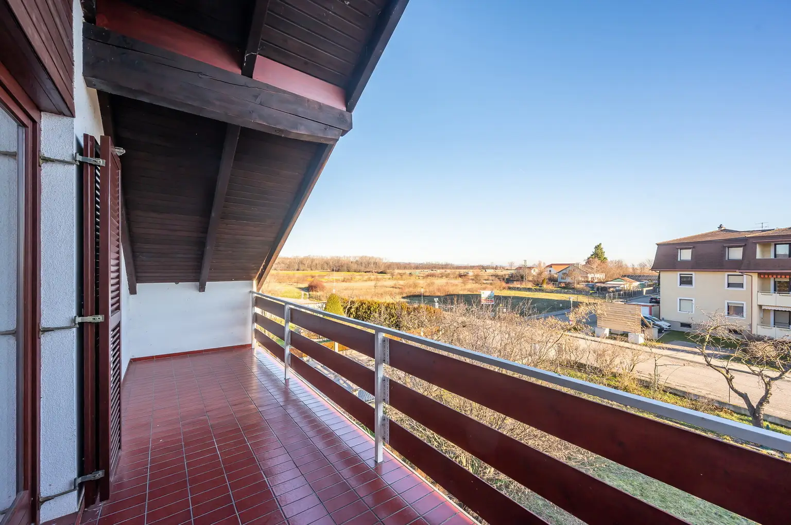 2. Balkon im 2. Stock