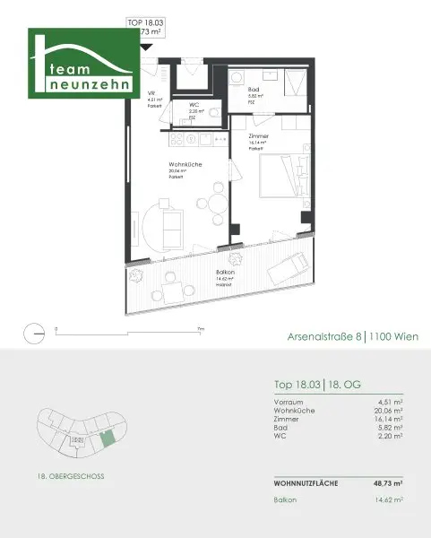 Wohnen mit Weitblick im Projekt „Belview“ - Ruhig, urban und hochwertig - ab sofort beziehbar!