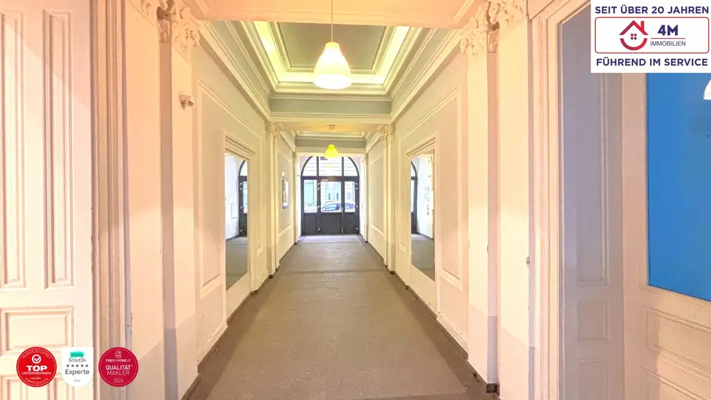 ✨Zentral, stilvoll, bezugsbereit – Ihr Altbau-Traum wird wahr.