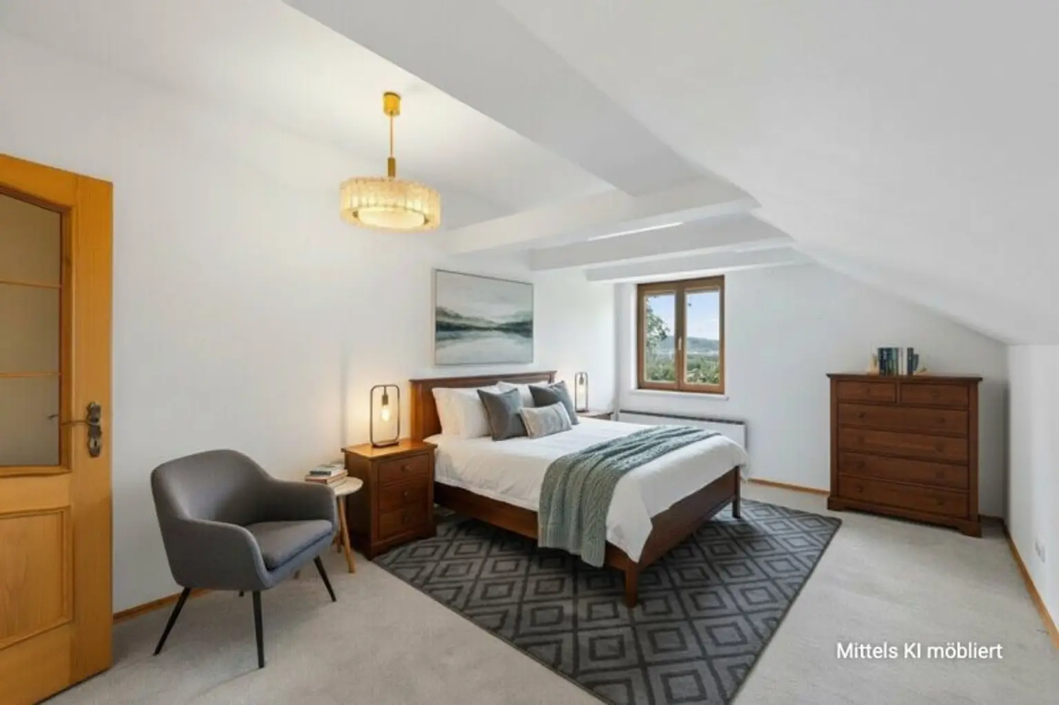 Zimmer OG (mit KI möbliert)