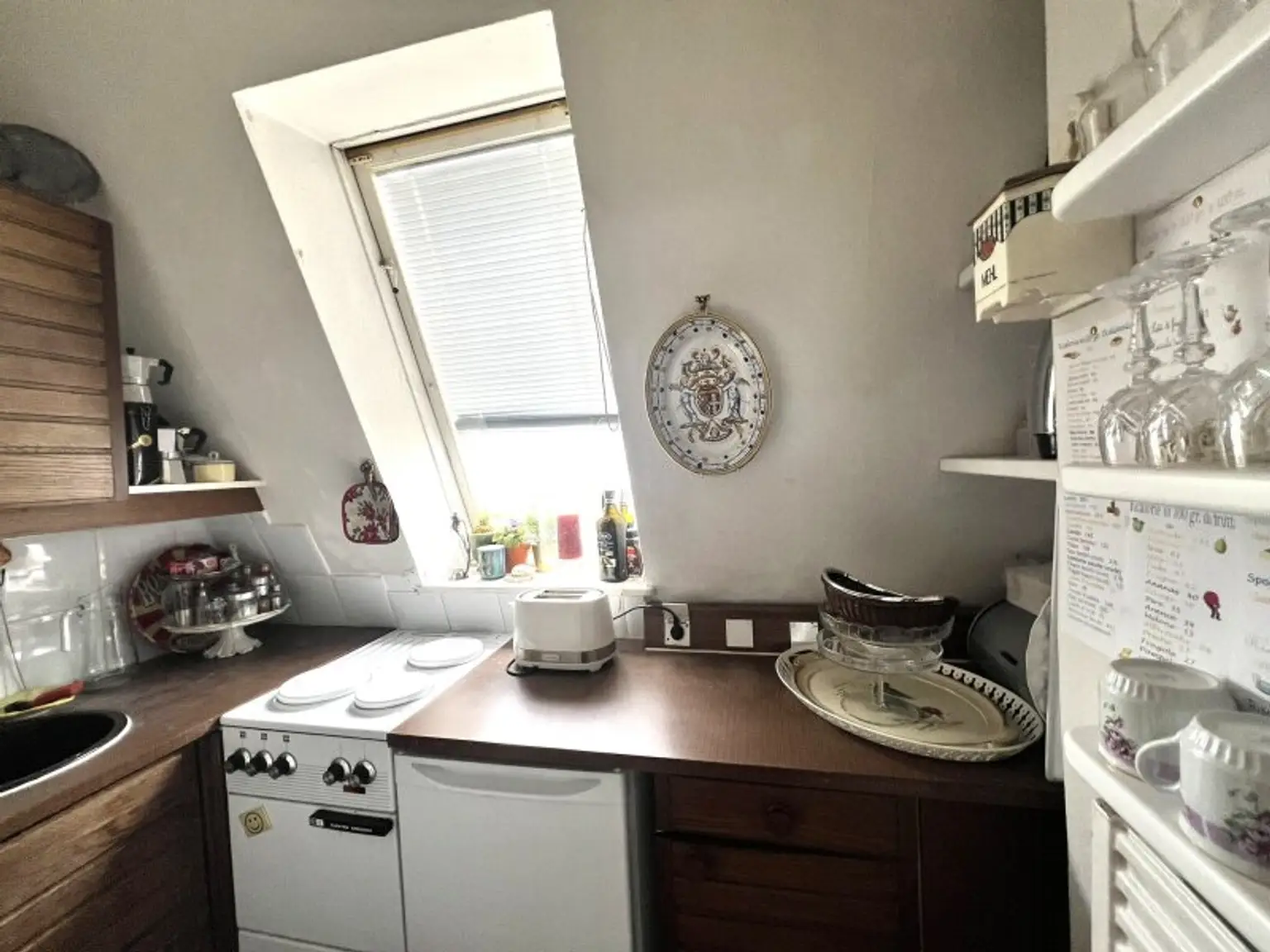 Charmante sanierungsbedürftige Dachgeschosswohnung in bester Lage direkt beim Türkenschanzpark (!)