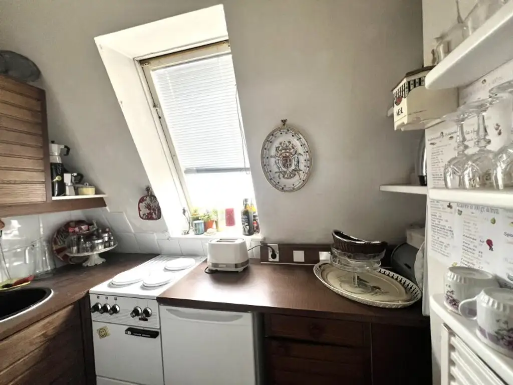 Charmante sanierungsbedürftige Dachgeschosswohnung in bester Lage direkt beim Türkenschanzpark (!)