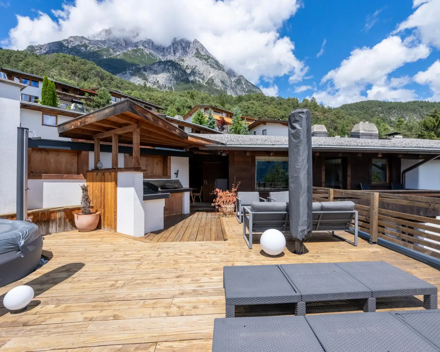 Dachterrasse (Richtung Nord)