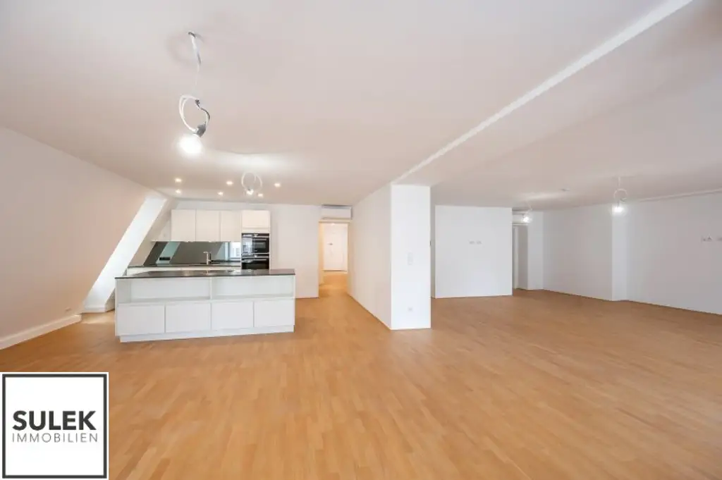 VIDEO-TOUR: traumhafte 3 Zimmer DG-Wohnung mit großem Wohnsalon in Bestlage * mit Blick zum Stephansdom *