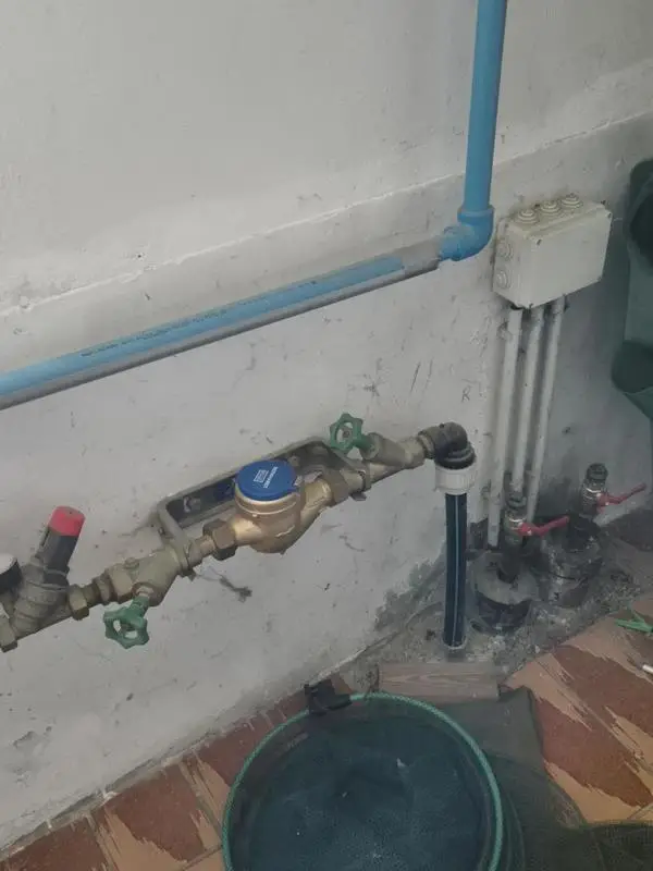 Anschluß für Fernwärme