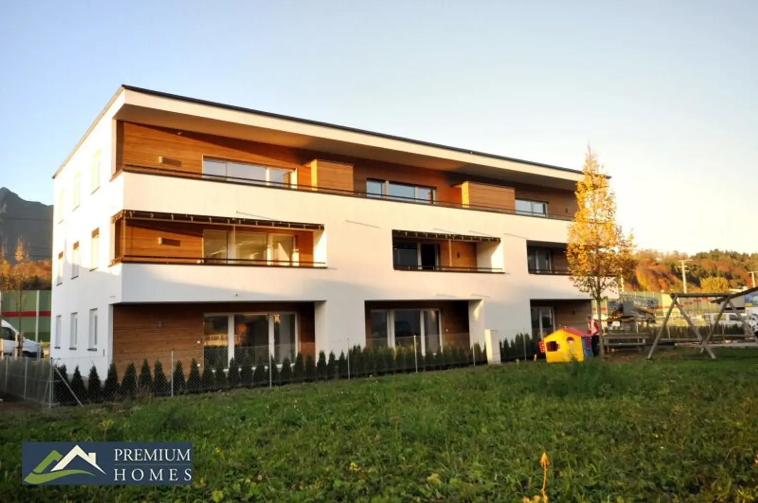 Mietwohnung Top 9 Kundl: K1 _Der Gipfel des Wohnens_81,96 m²_Ansicht_Süd