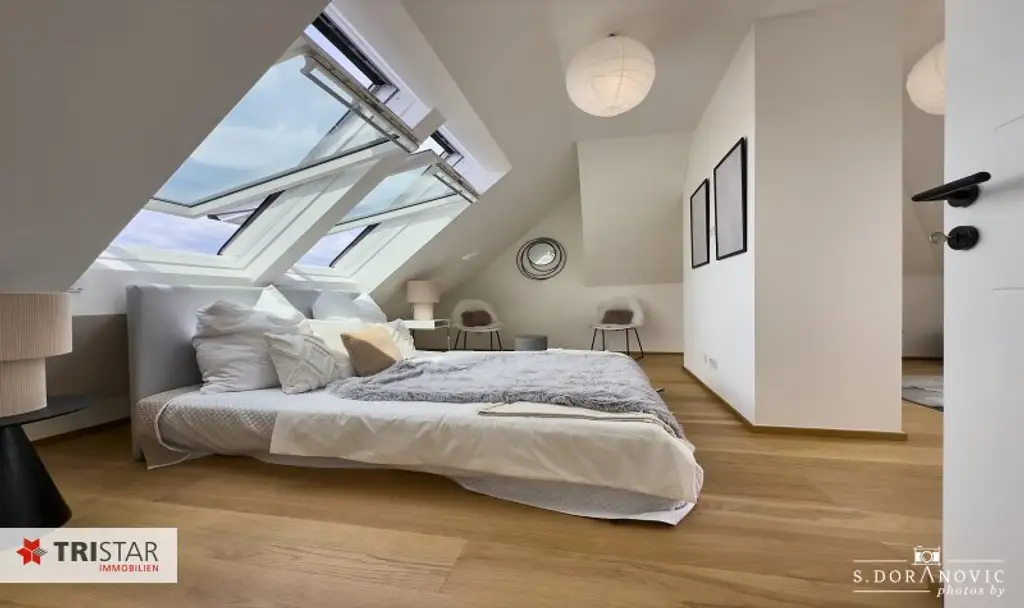 NEU! ++ NÄHE SCHÖNBRUNN ++ EXKLUSIVER DACHAUSBAU IM GRÜNDERZEITHAUS ++ BEZUGSFERTIGES EIGENTUM IN TOPLAGE – 1120 WIEN ++