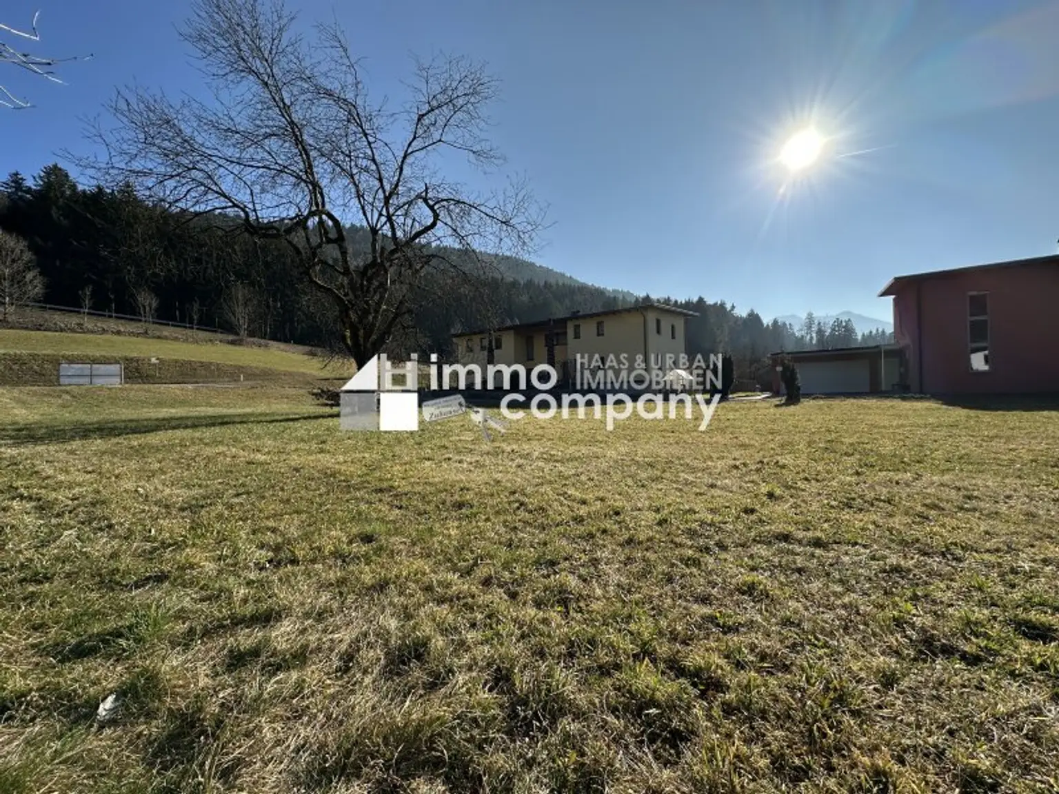 Baugrundstück Göfis, gesamt ca. 1.676 m2, flexible Teilung, zwischen 400 m2 und 800 m2 möglich.