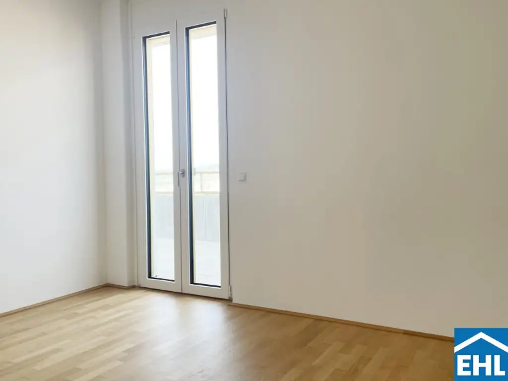 Weitläufig. Durchdacht. Zwei Balkone für Ihre Freiheit.